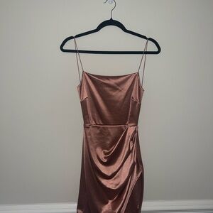 Elegant Satin Slip Dress